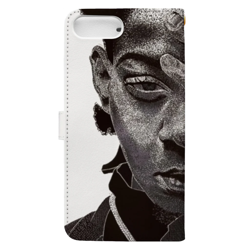 DGのB Book-Style Smartphone Case :back