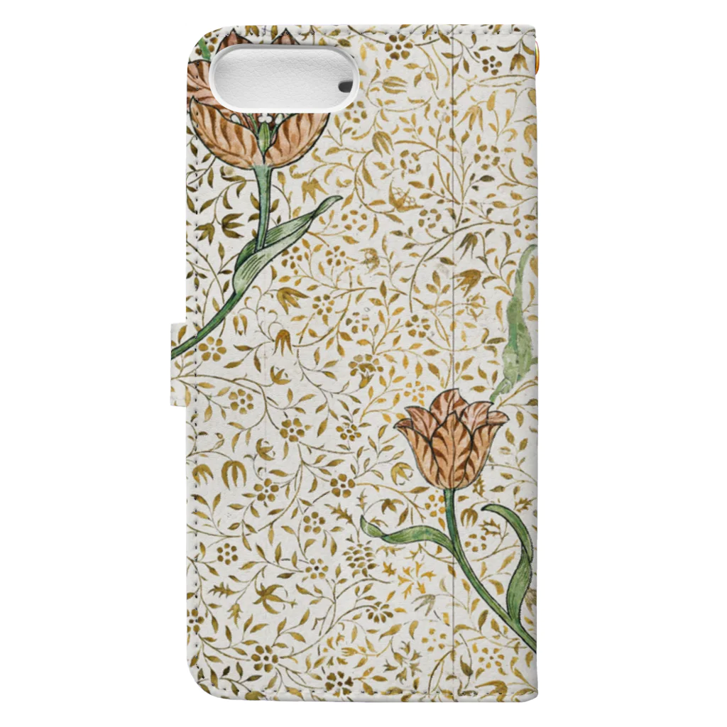 smartphone_PublicDoのGarden Tulip 1885 手帳型スマホケースの裏面