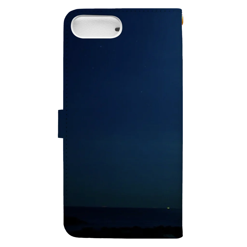 DGの月と海 Book-Style Smartphone Case :back