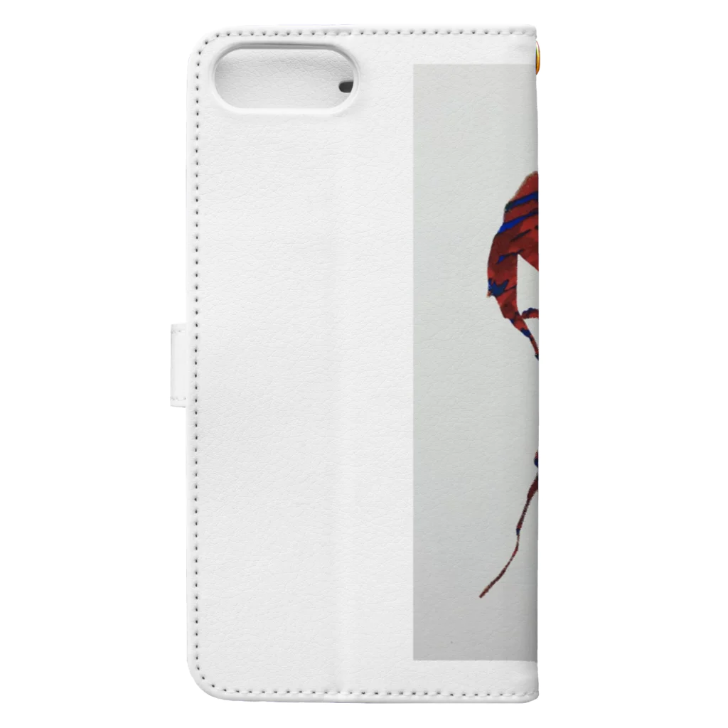 JUJUDEのMask man Book-Style Smartphone Case :back