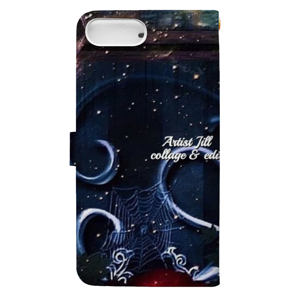 【ホラー専門店】ジルショップの(縦長)Dark Gothic Book-Style Smartphone Case :back