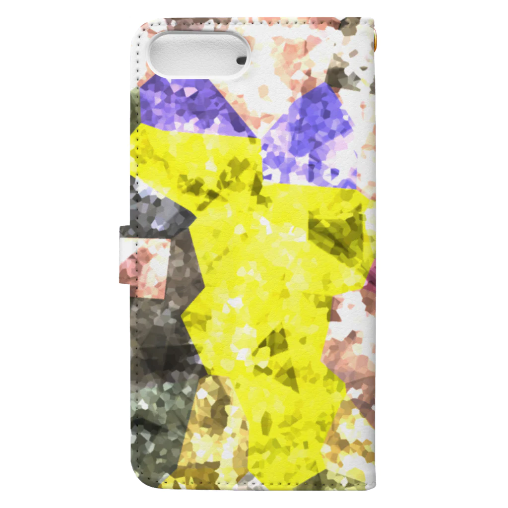 LeafCreateのThoseThatCrystallizeNo.19～結晶化するモノタチ～ Book-Style Smartphone Case :back