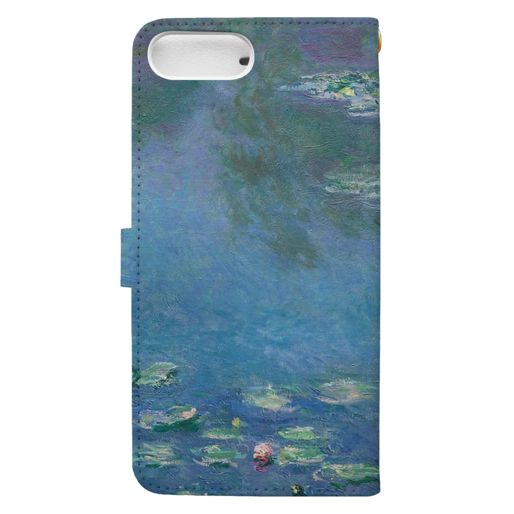 artgalleryのWater Lilies 手帳型スマホケースの裏面