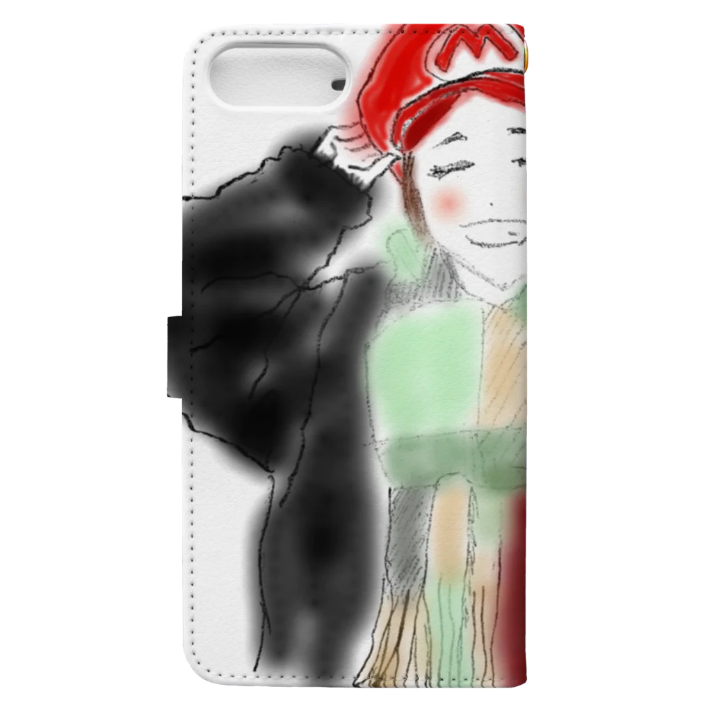 Rainの彼女が可愛い Book-Style Smartphone Case :back