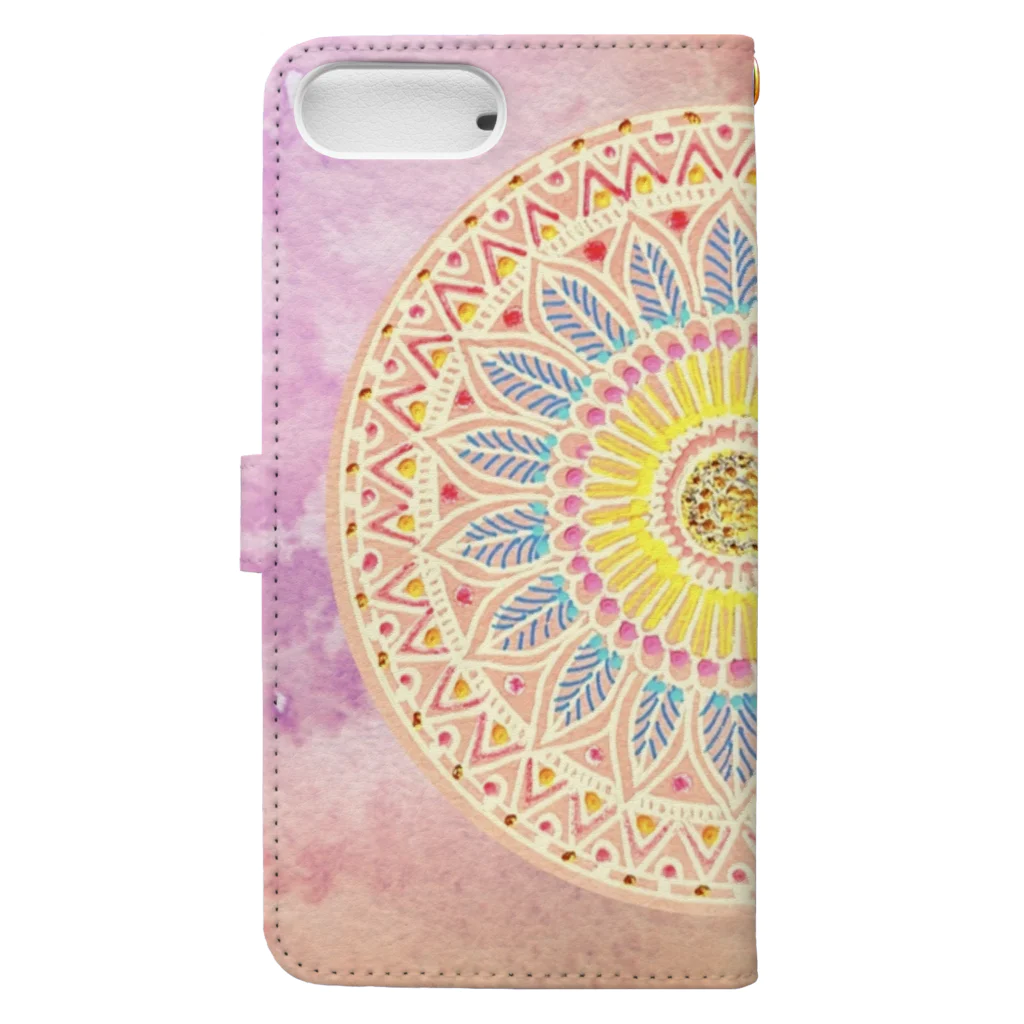 Sacred GardenのGrossaria Mandala Book-Style Smartphone Case :back