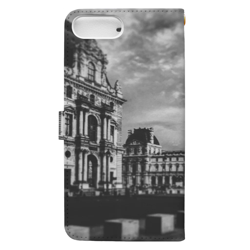 Nikki Parisのâge -Old Paris- Book-Style Smartphone Case :back