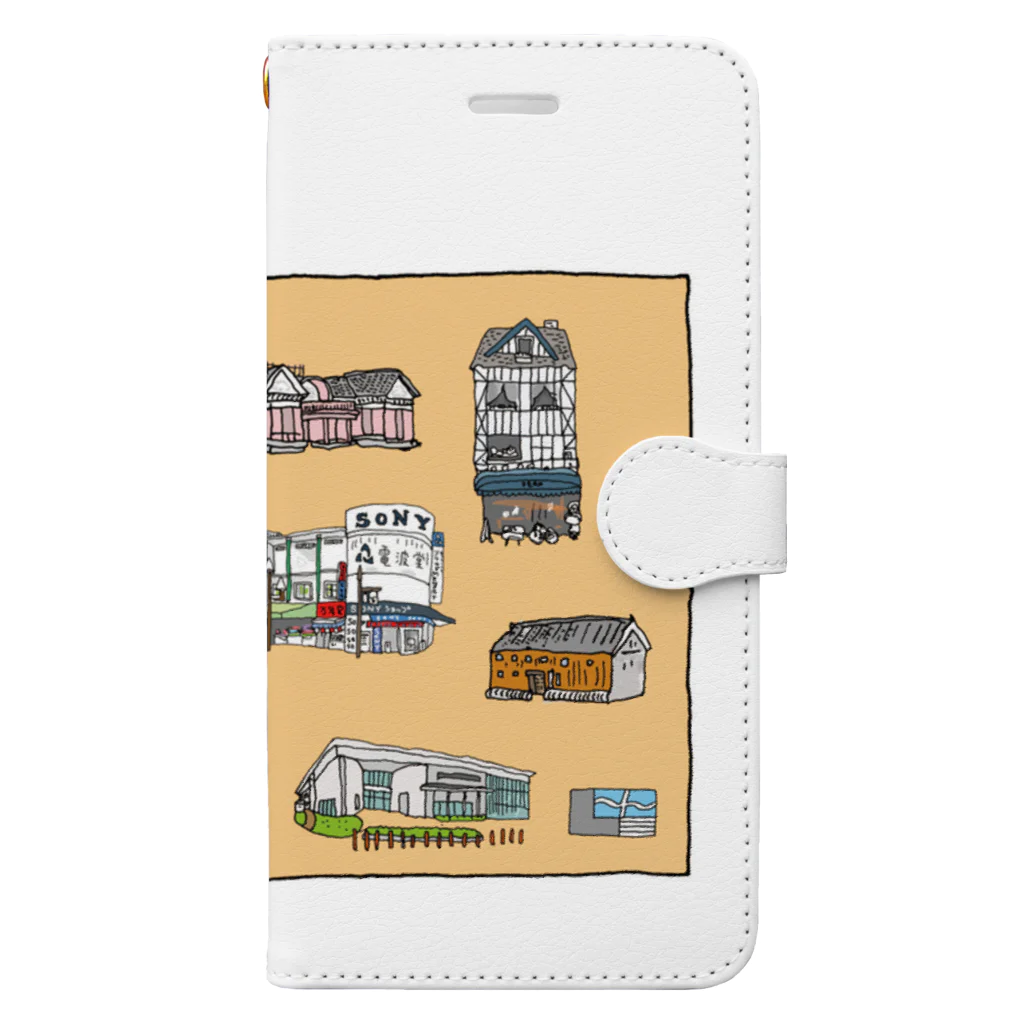 LSC☆SHOPのぶらり岡崎2 Book-Style Smartphone Case