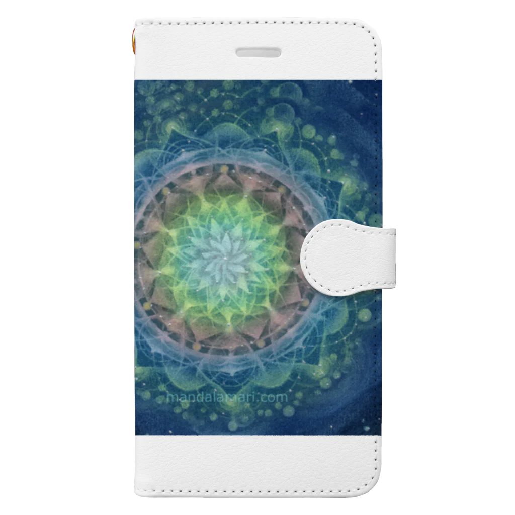 Mandala Mariの月神様 Book-Style Smartphone Case