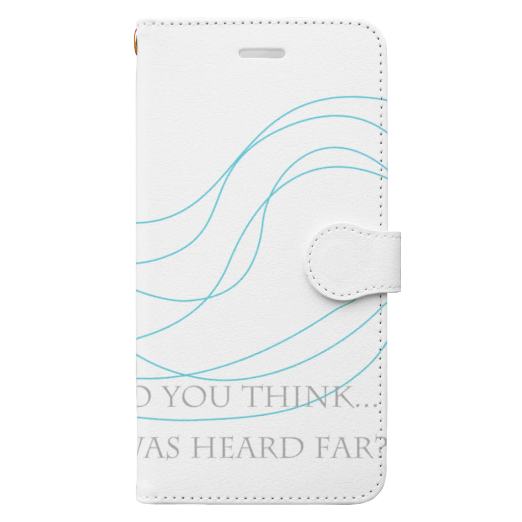 Loysa_SuunnitteluのDo you think... voice of tide was heard far? Book-Style Smartphone Case