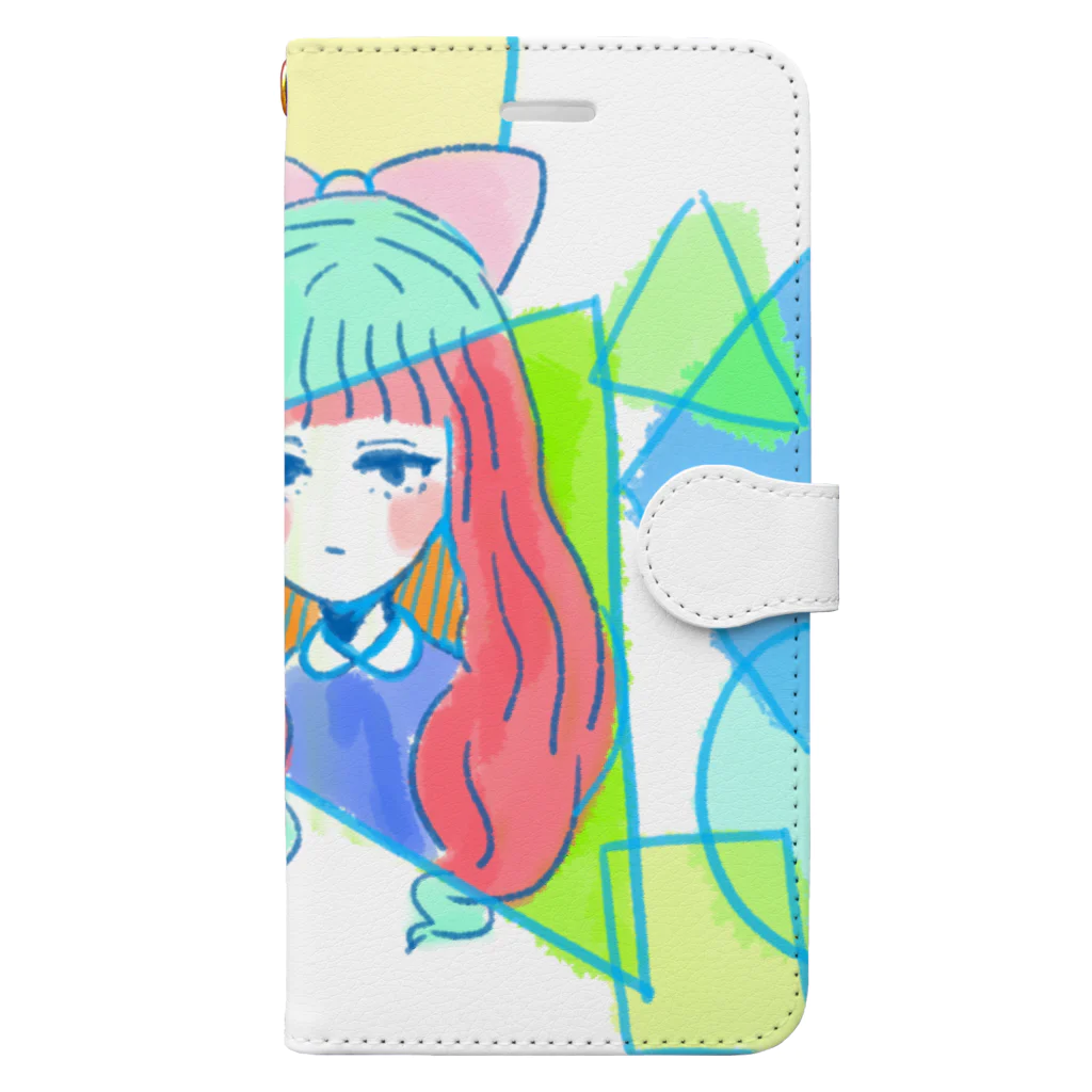 Grgr（ぐれごり）の目つきはわるめ-sukesu case Book-Style Smartphone Case