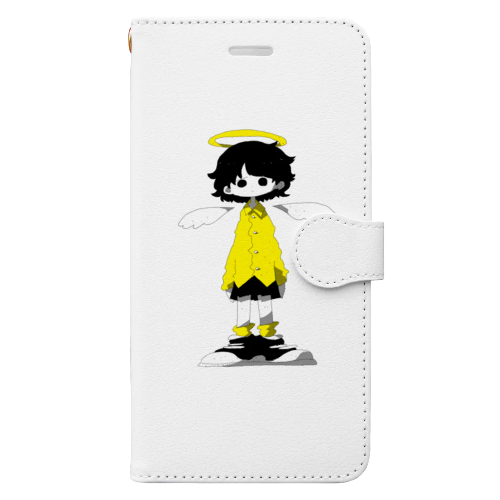 ohutonの天使さん Book-Style Smartphone Case