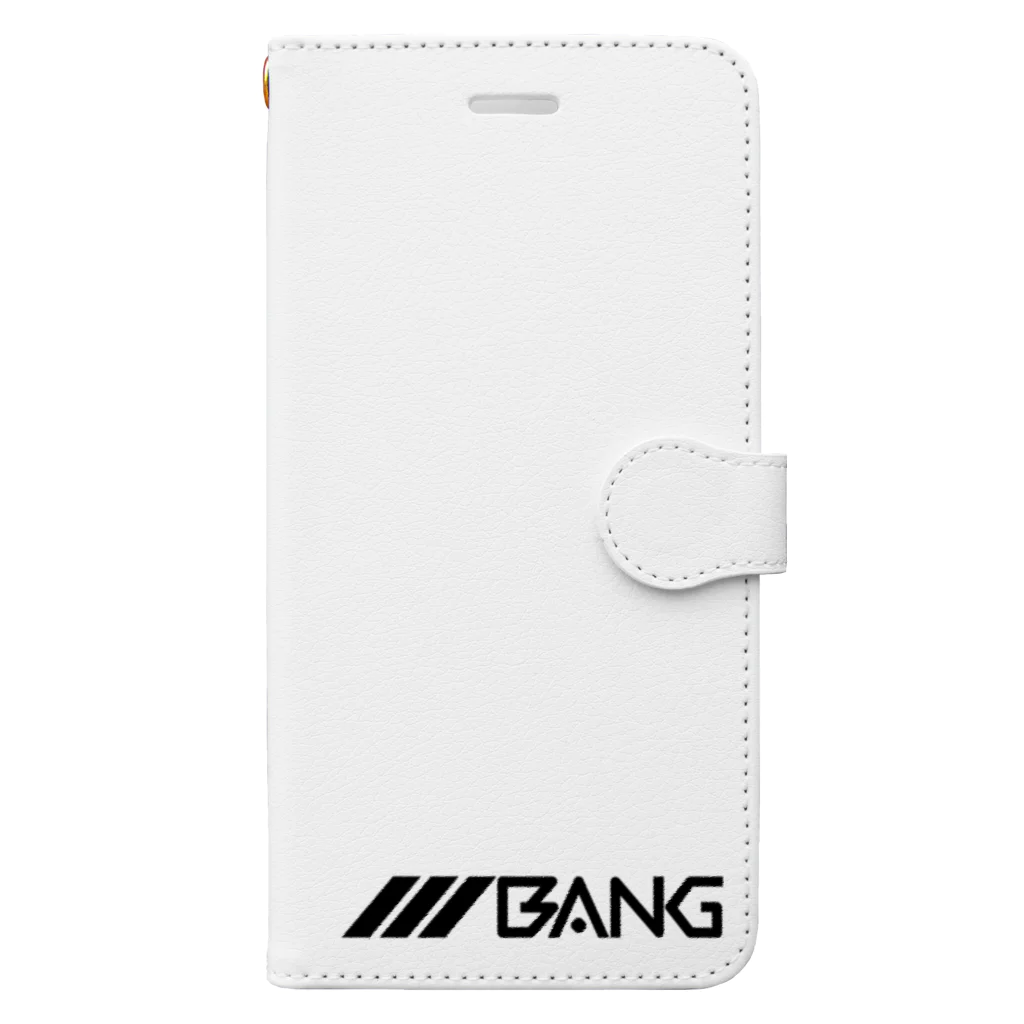 gk shopのBANG　Logo Book-Style Smartphone Case