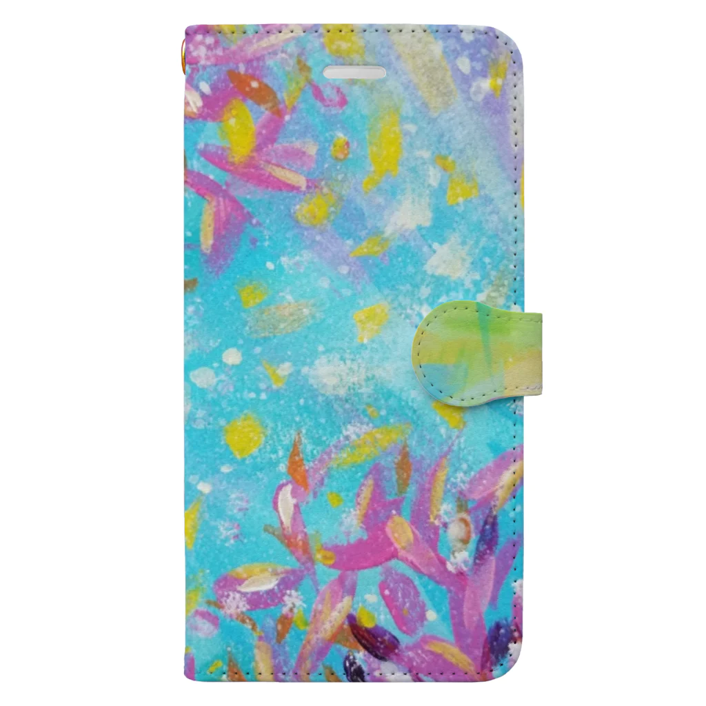 RinARTのRAINBOWシリーズ 「shine」 Book-Style Smartphone Case