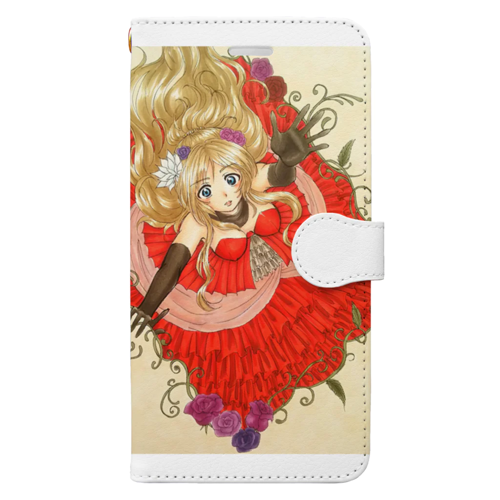 うずら迷宮 出張所のprincess of "magia" Book-Style Smartphone Case