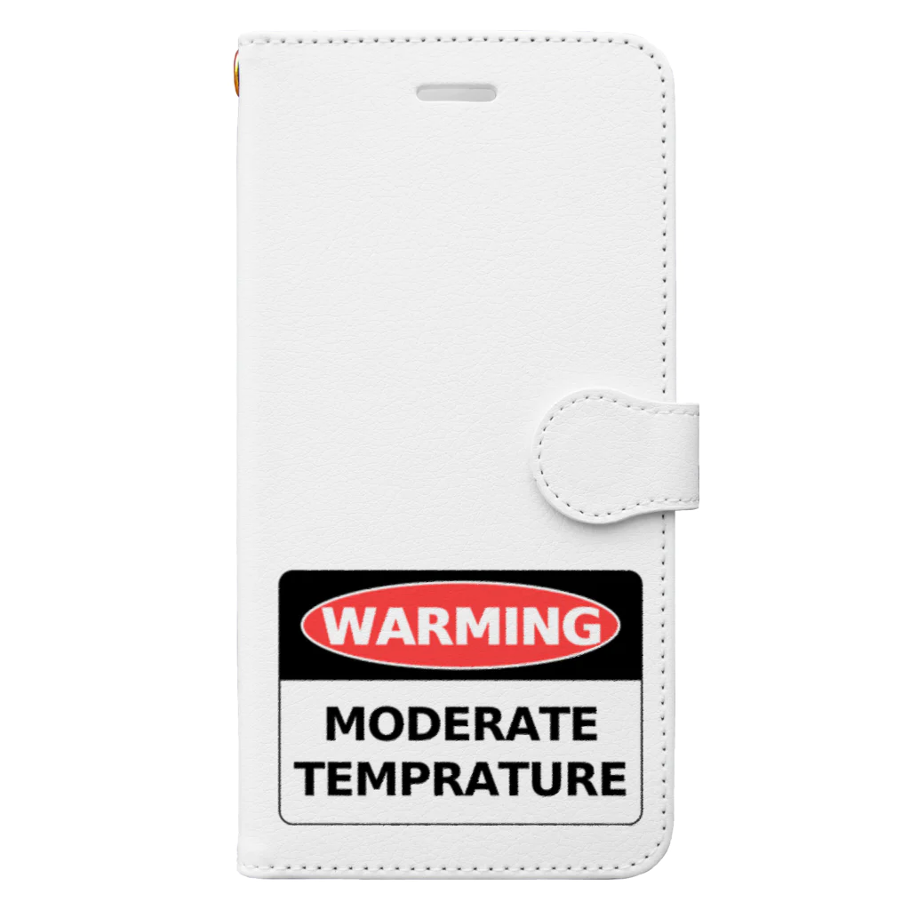 Miyanomae ManufacturingのWARMING MODERATE TEMPRATURE 手帳型スマホケース