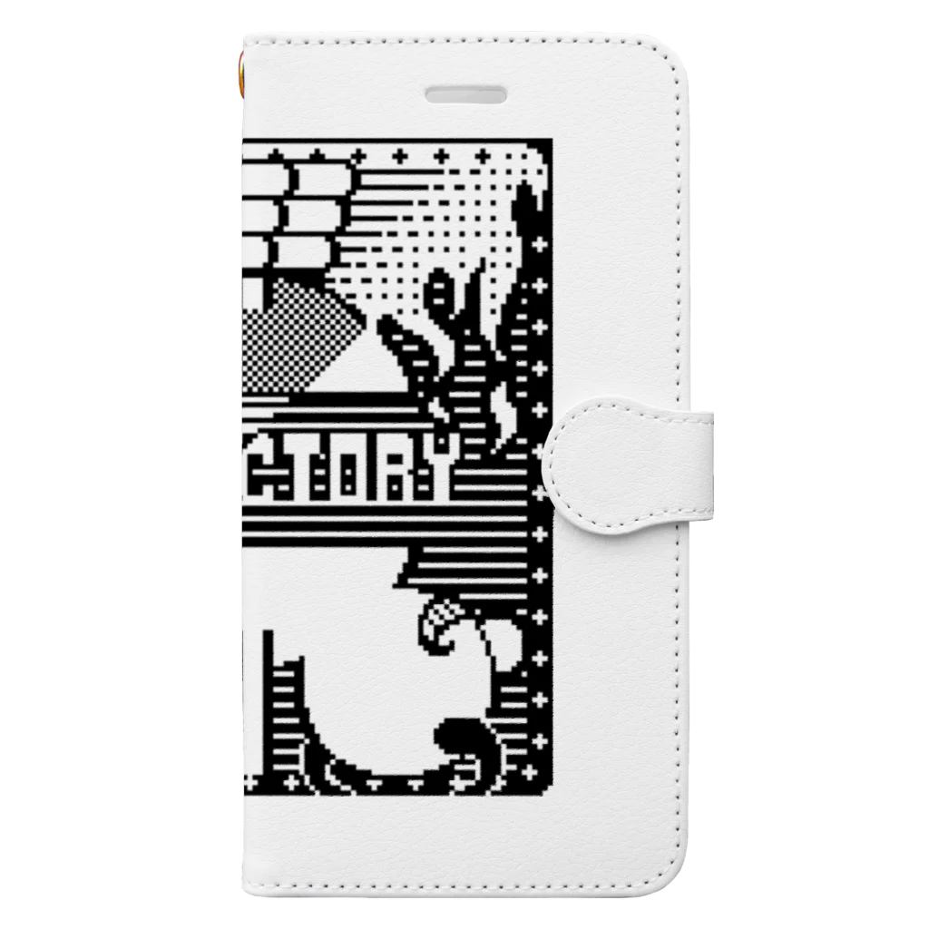 BAD FACTORYの天 BADFACTORY 悪 Book-Style Smartphone Case