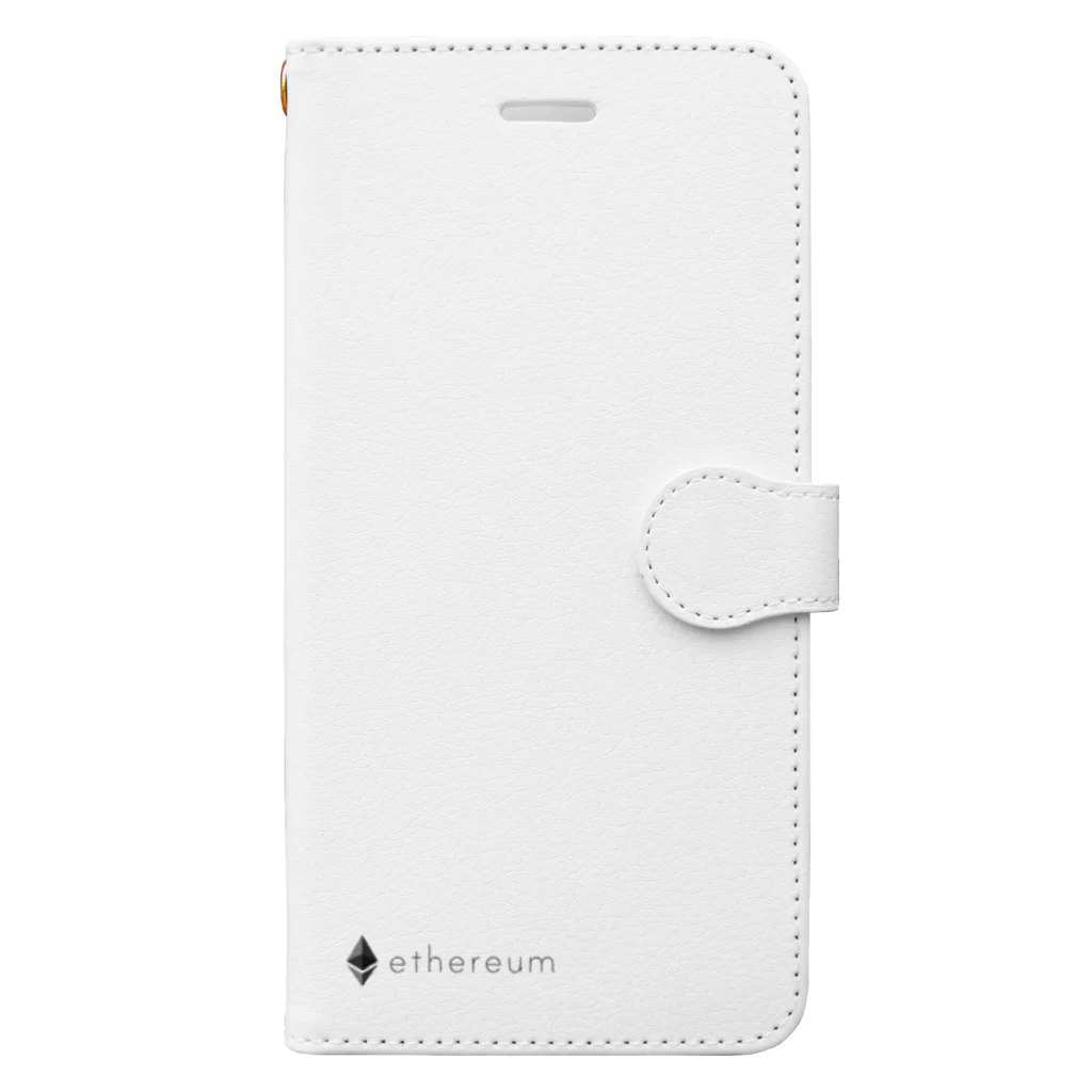 OWLCOIN ショップのEthereum イーサリアム Book-Style Smartphone Case