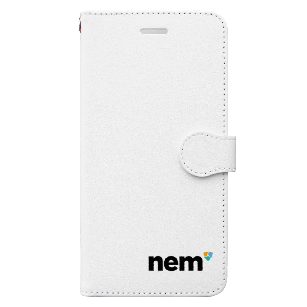 OWLCOIN ショップのNEM ネム Book-Style Smartphone Case