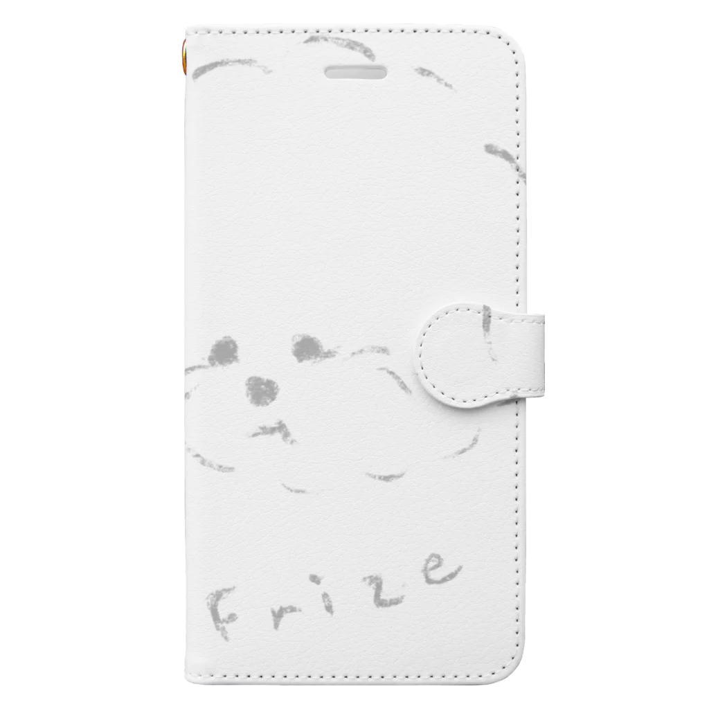 IKANIの Bichon Frize Book-Style Smartphone Case