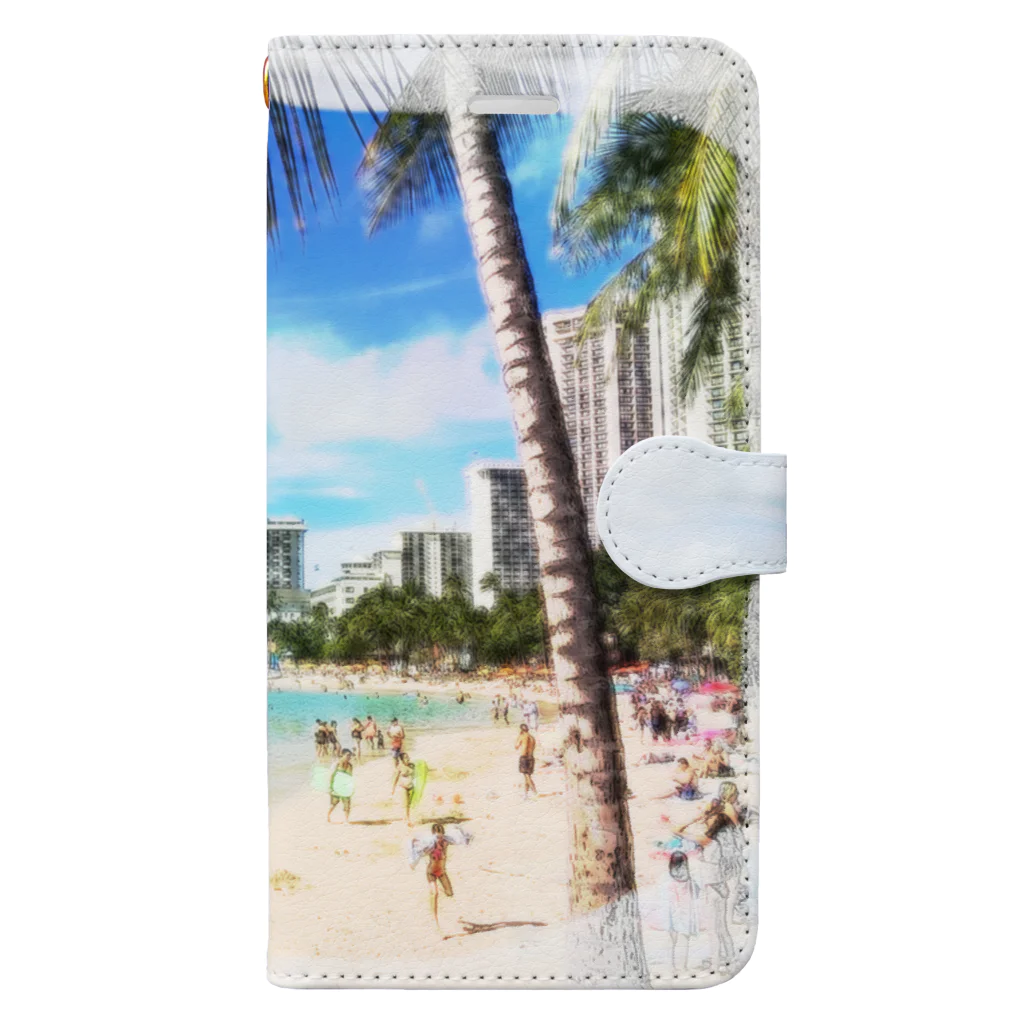 ALOHA from HAWAII 〜ハワイから愛を込めて〜のART HAWAII Book-Style Smartphone Case