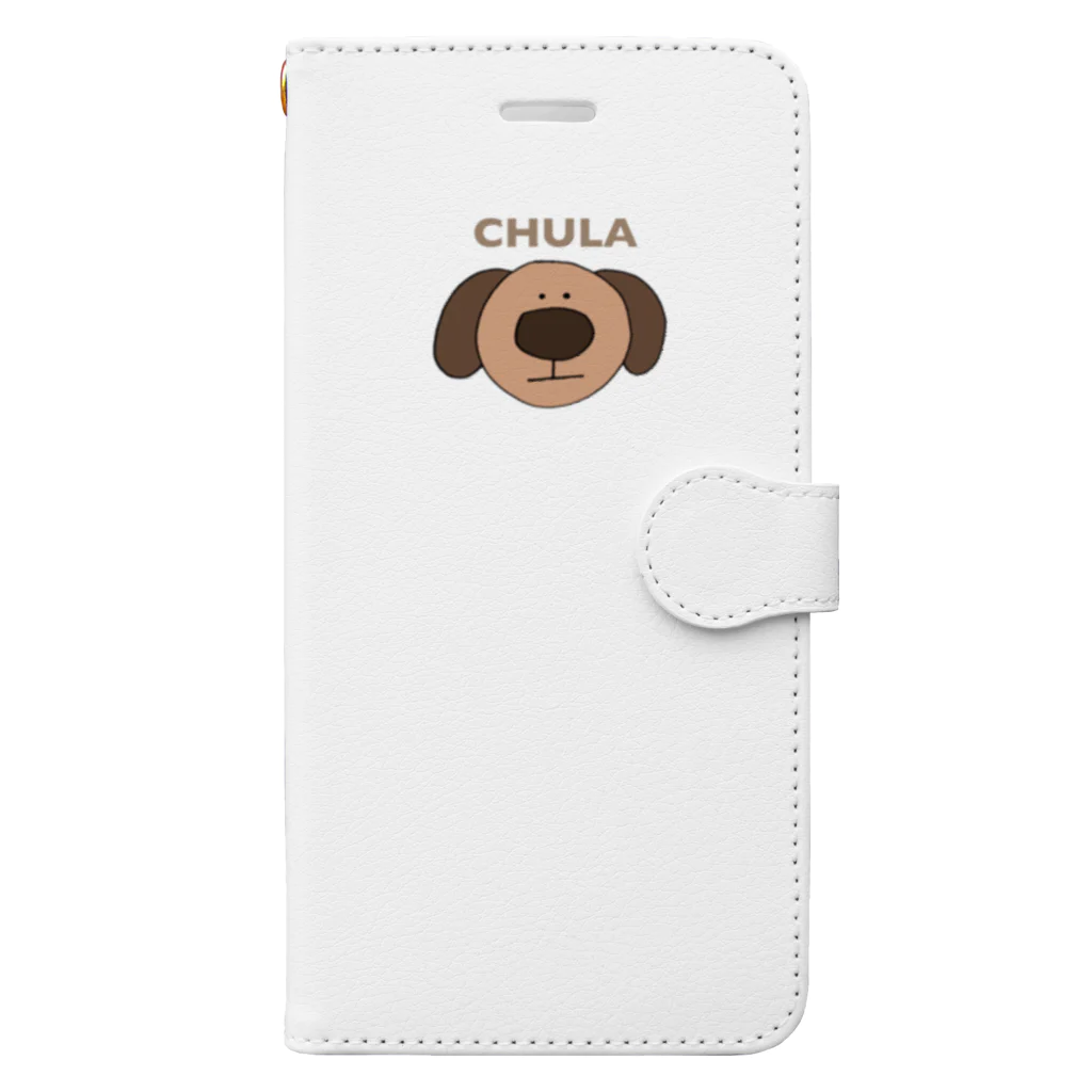 CHULAのCHULA dog♡ Book-Style Smartphone Case