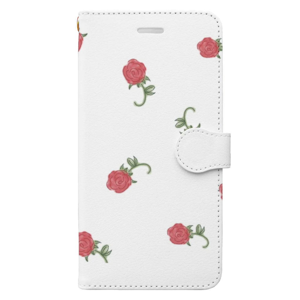 gumiのrose Book-Style Smartphone Case