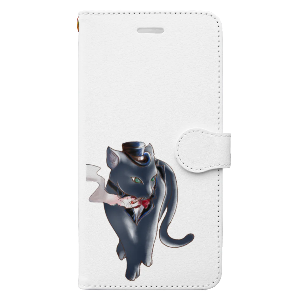 ジョリイの店のシガレットcat1 Book-Style Smartphone Case