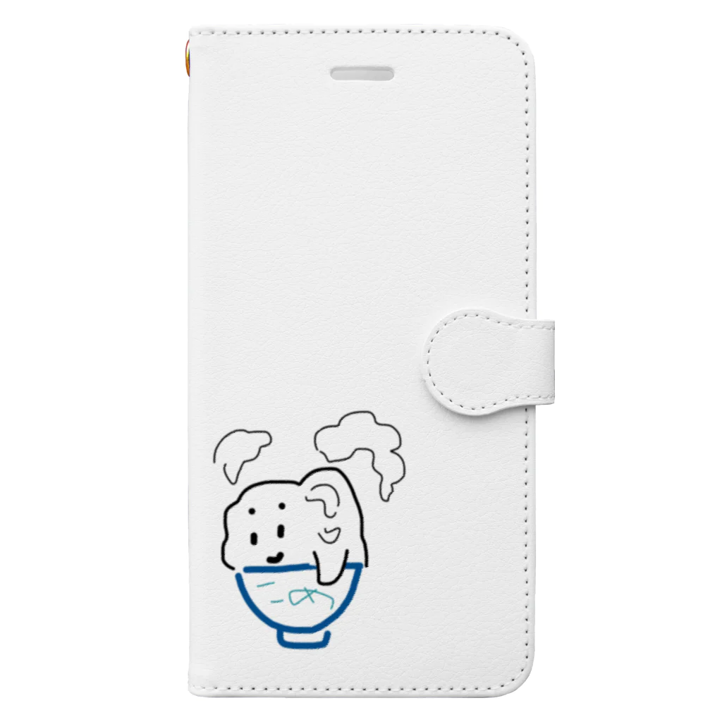 ごはんくんのごはんくん Book-Style Smartphone Case