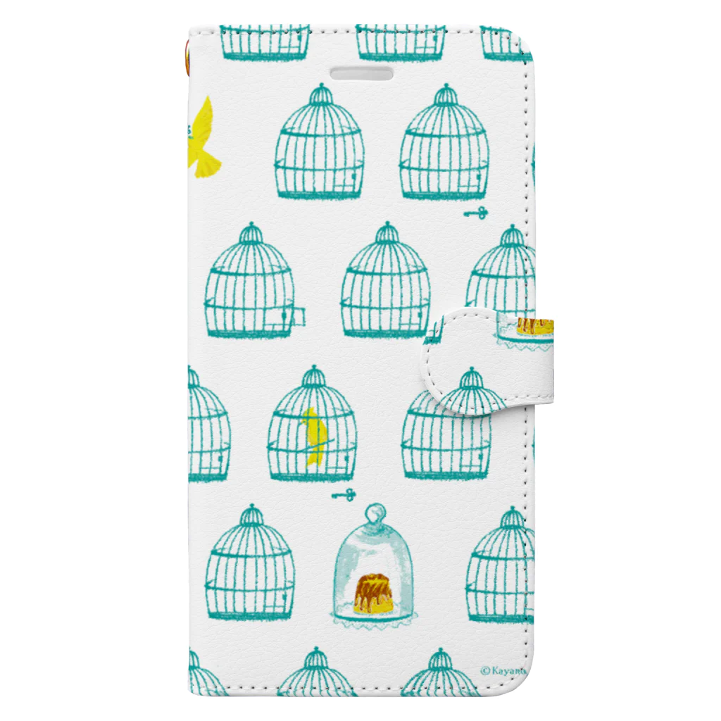 佳矢乃の鳥かご Book-Style Smartphone Case