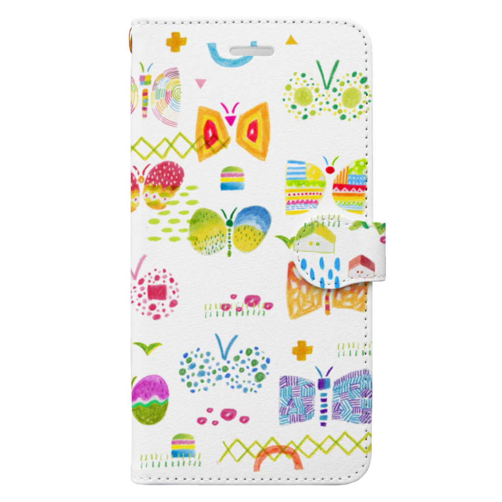 引野 裕詞のbutterfly-butterfly-butterfly Book-Style Smartphone Case