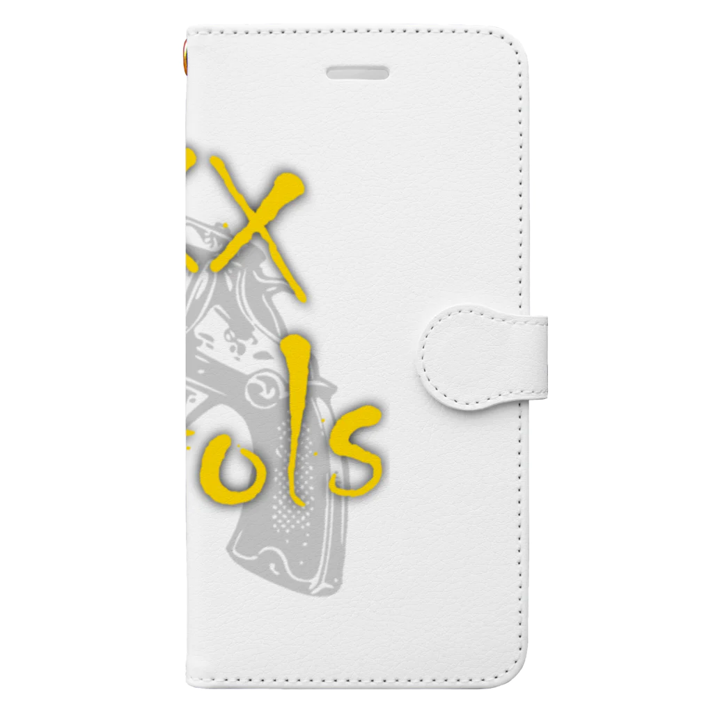 鐘真庵 SUZURI店のxxxPistols Book-Style Smartphone Case