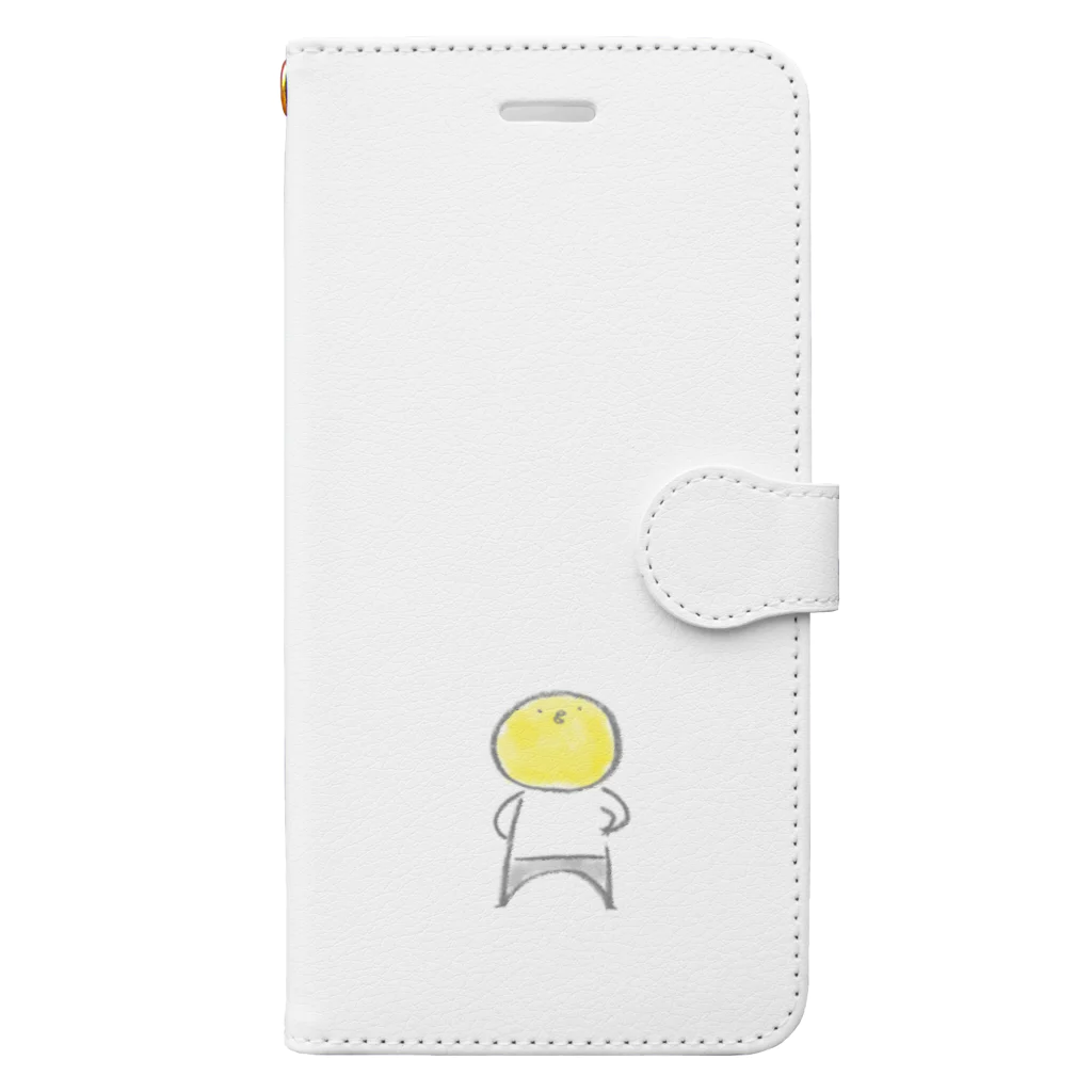 さかがわ成美のひよさんスタンダード  少しカラーハッキリ Book-Style Smartphone Case