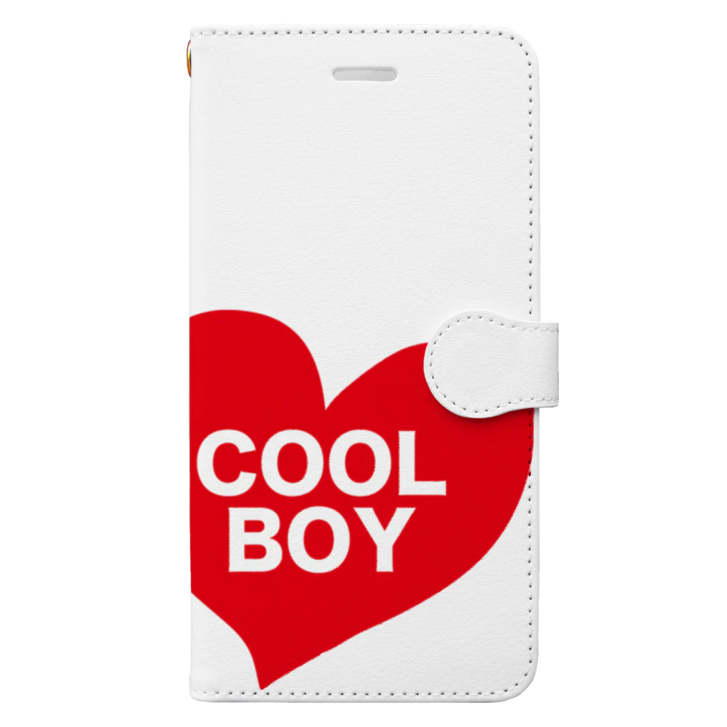 amuYouのCOOLなBOY Book-Style Smartphone Case