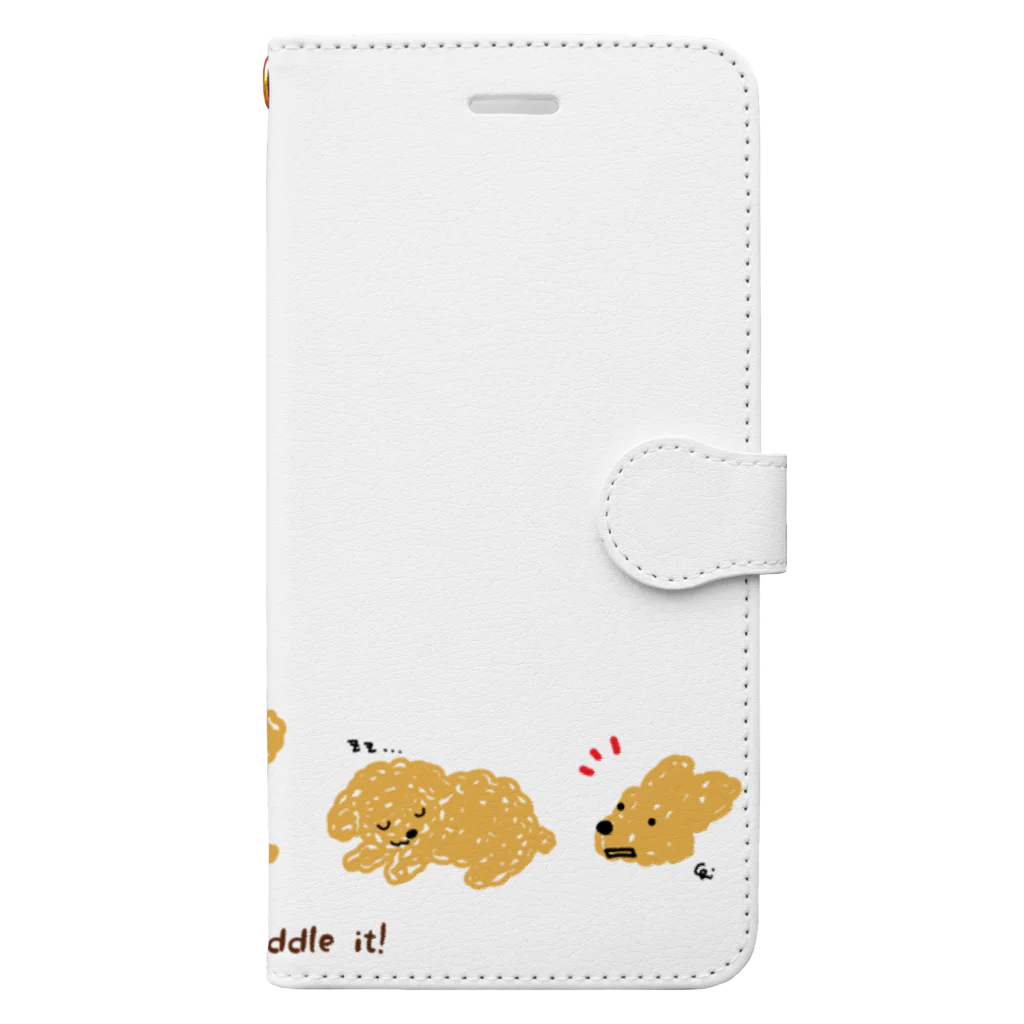 chizuruのI want to cuddle it! Book-Style Smartphone Case