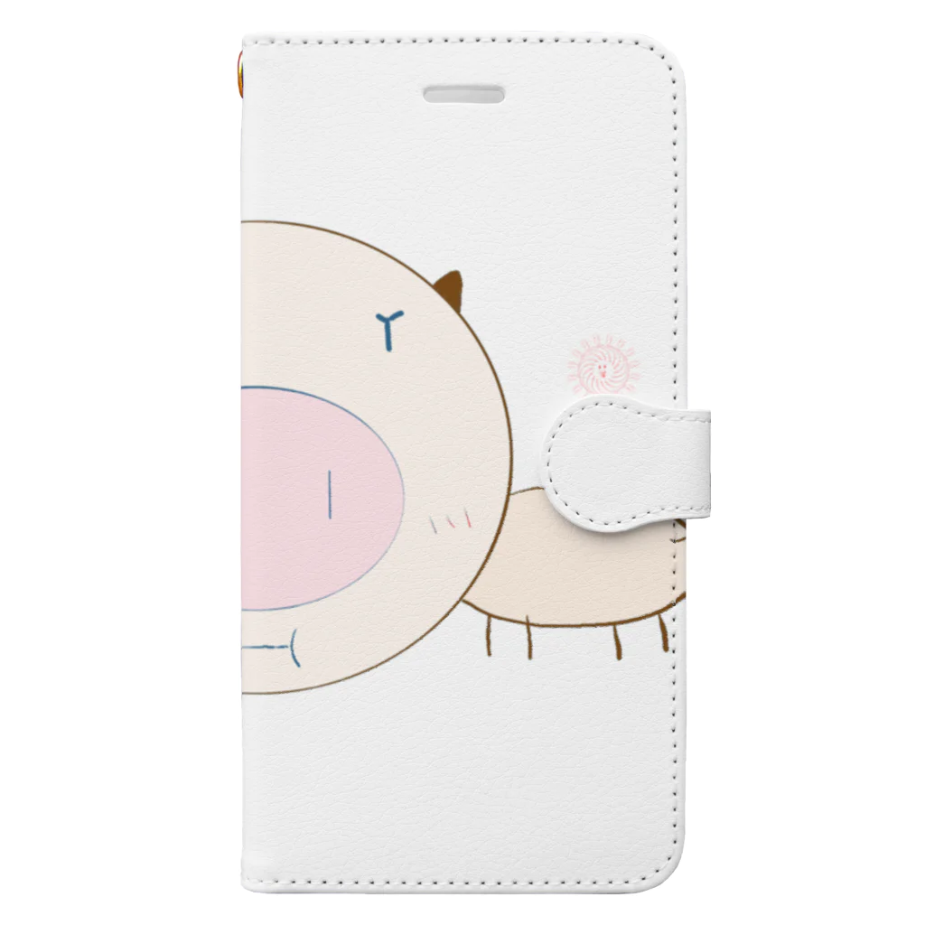 Chapy and TaaaboのCow girl Book-Style Smartphone Case