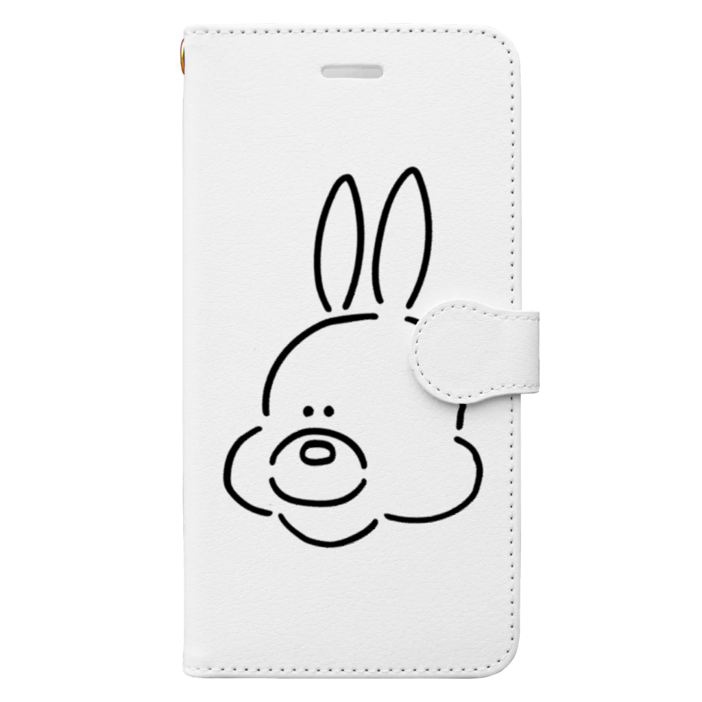 ミックスジュース。のうさぎ(おとこのこ) Book-Style Smartphone Case