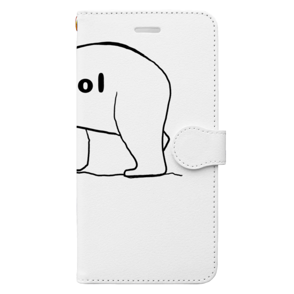 Eatn-kkのCool bear Book-Style Smartphone Case