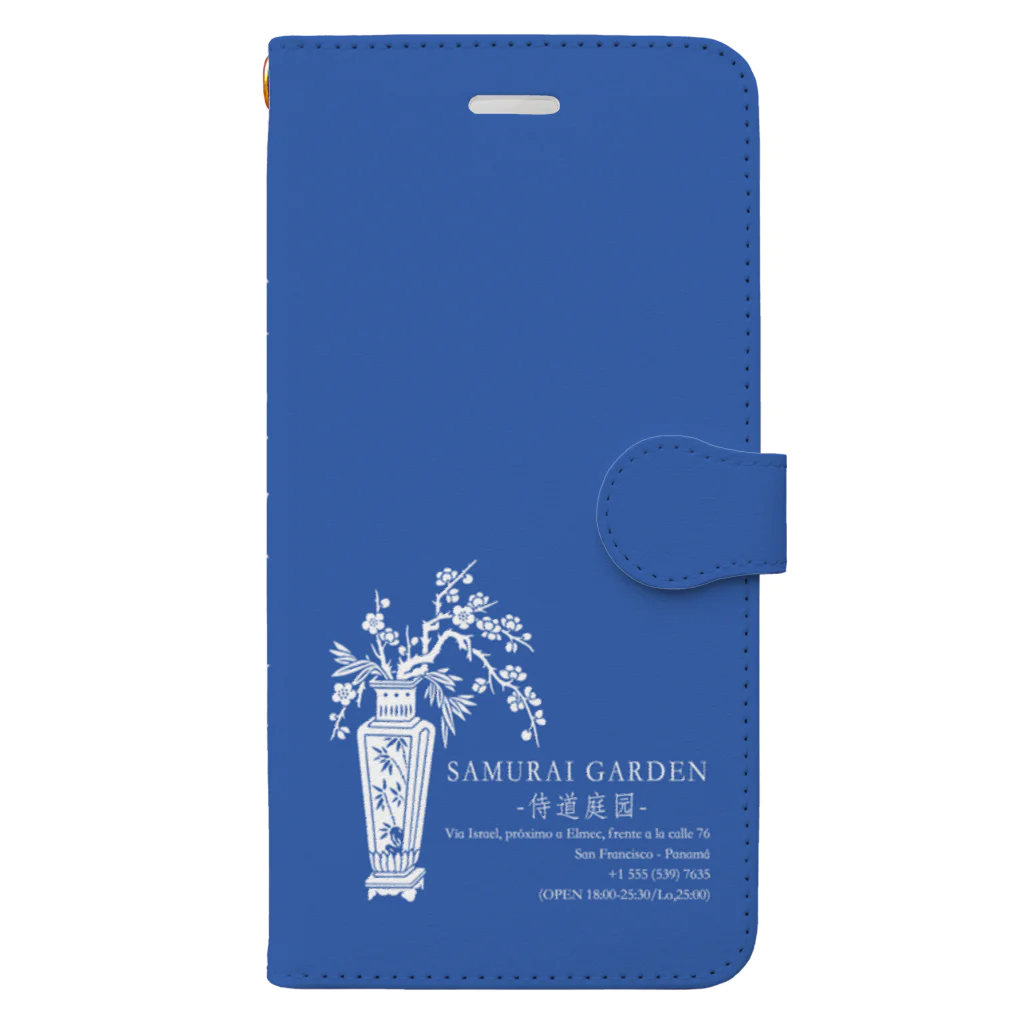 Samurai Gardenサムライガーデンの1922藍 Book-Style Smartphone Case