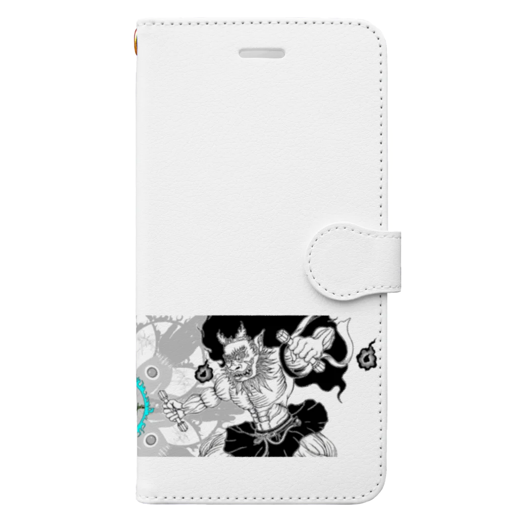 NEOJAPANESESTYLE                               のHuujin＆Raijin Book-Style Smartphone Case