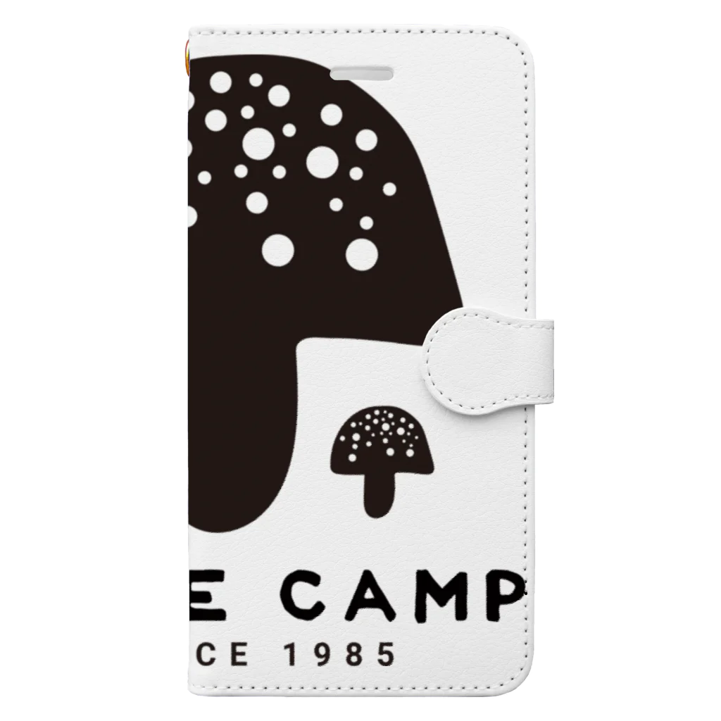 BASE-CAMPのBASE キノコ 01 Book-Style Smartphone Case