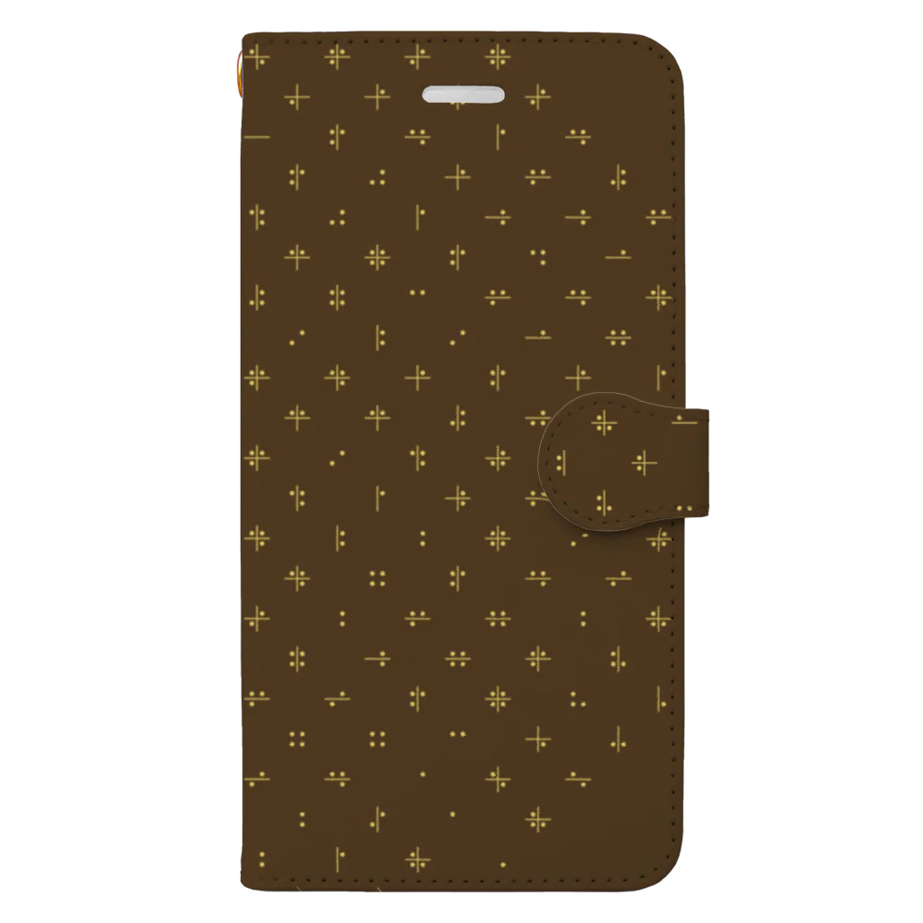 yone_sunzのyone_zirushi-vuitton Book-Style Smartphone Case