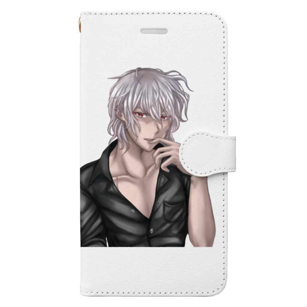 アートギャラリーノエルの描き下ろし #01 Book-Style Smartphone Case