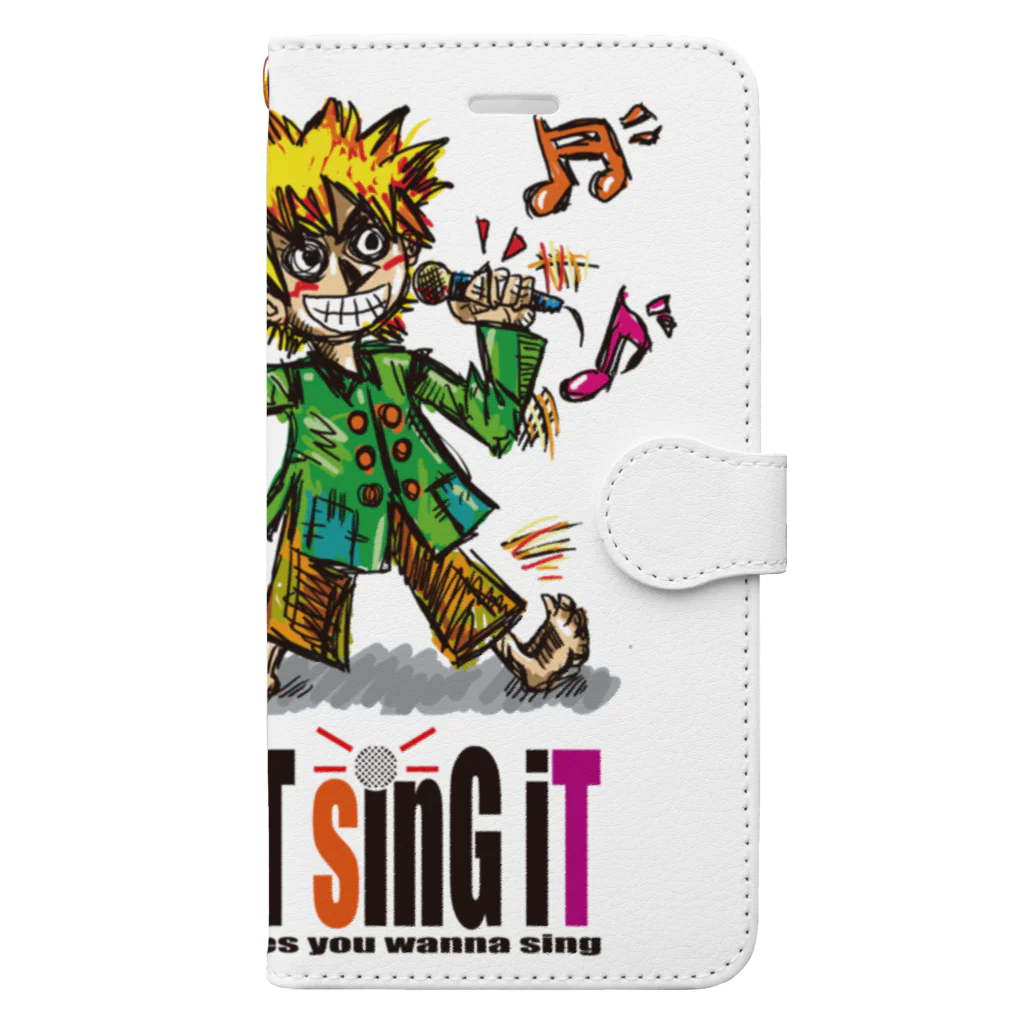 A2CのJUST SING IT Book-Style Smartphone Case