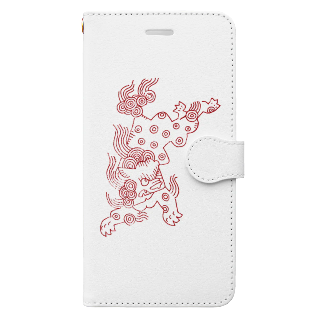 BUSCEMISの狛犬 Book-Style Smartphone Case