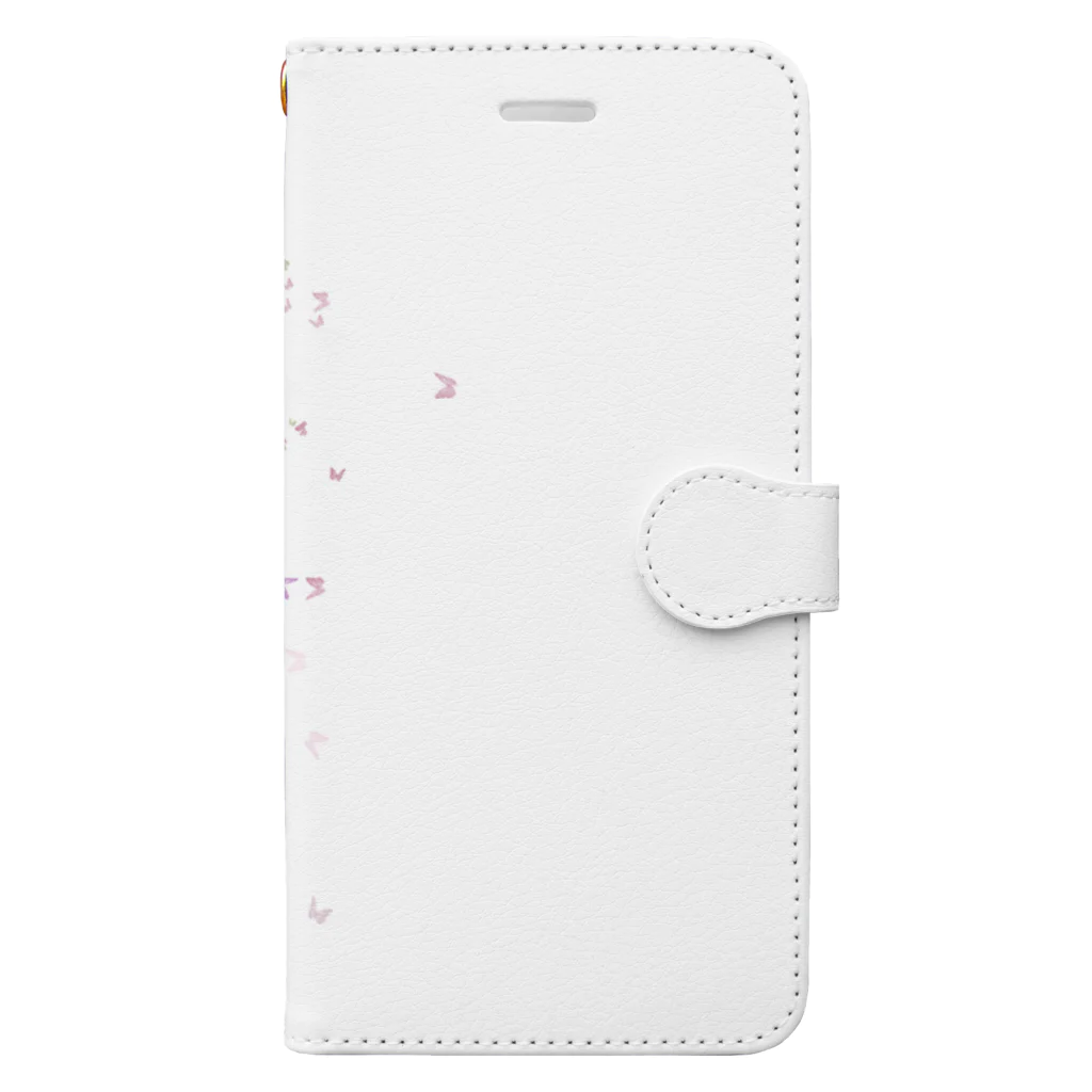 lilli-starling　dépayséeの新体操ガール　バタフライ　携帯カバー Book-Style Smartphone Case