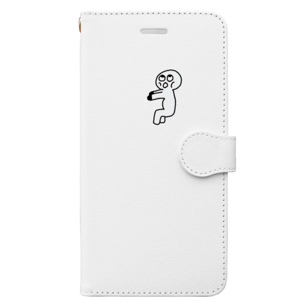 Venizakuraのくうきいすくん Book-Style Smartphone Case