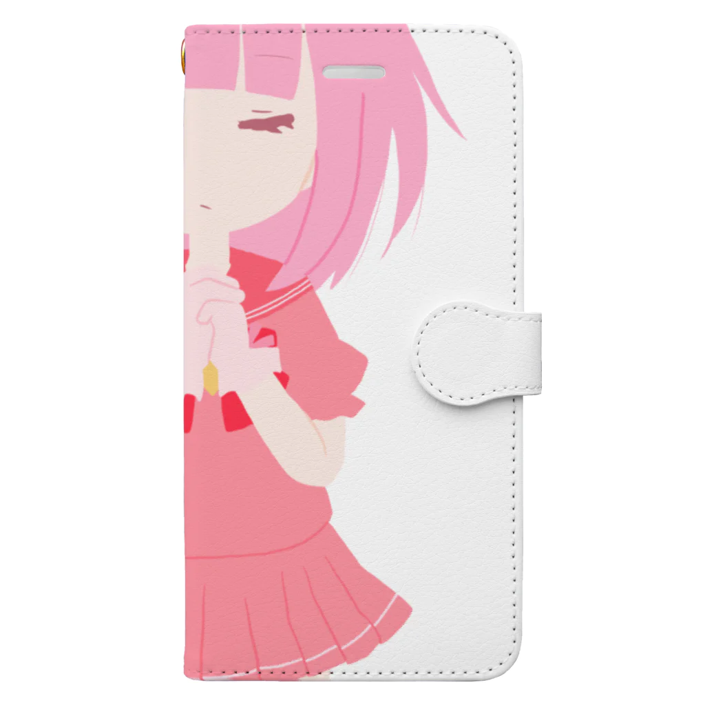 なのの魔法少女パーカー Book-Style Smartphone Case