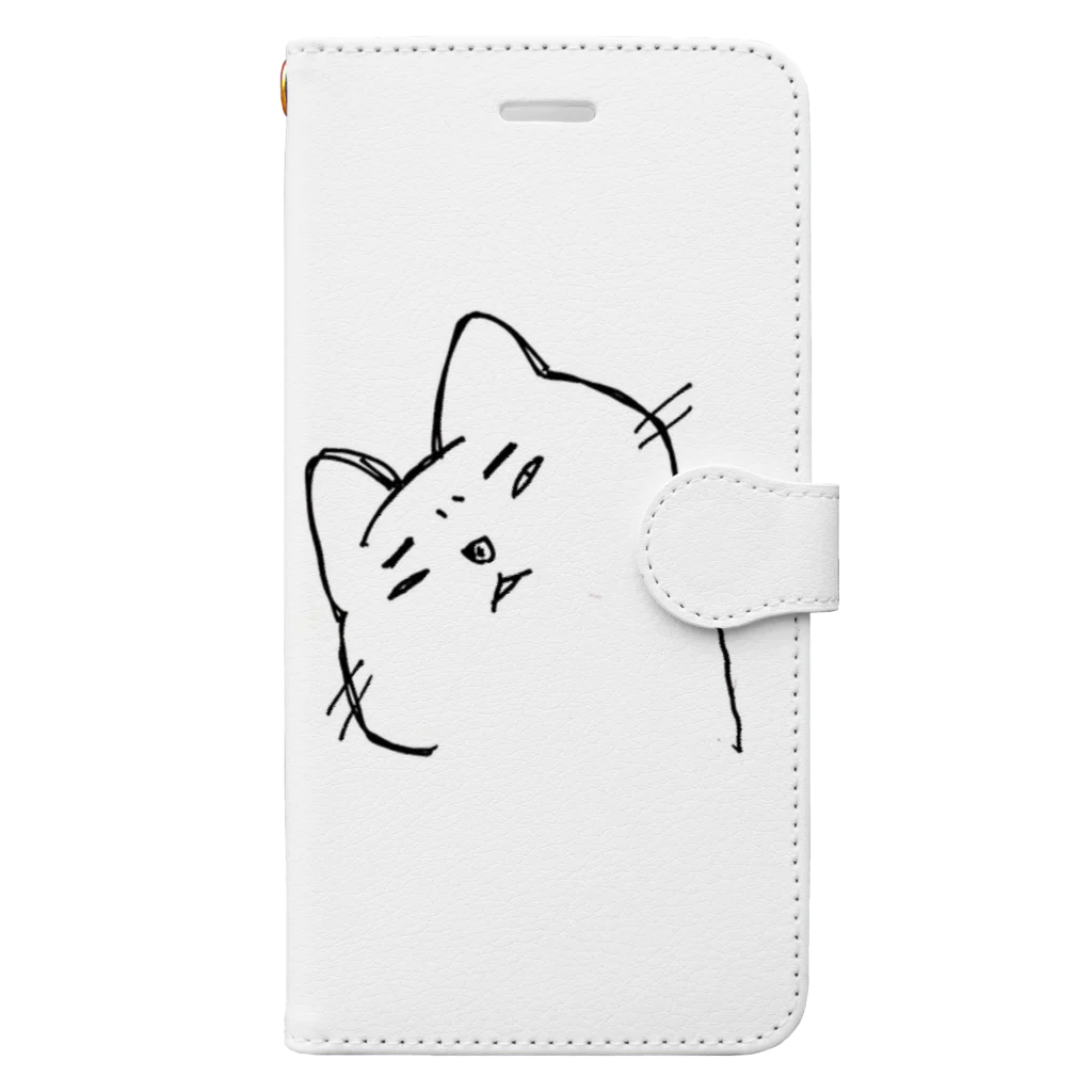 スピリチュアルヴィーガン商店のは？猫 Book-Style Smartphone Case