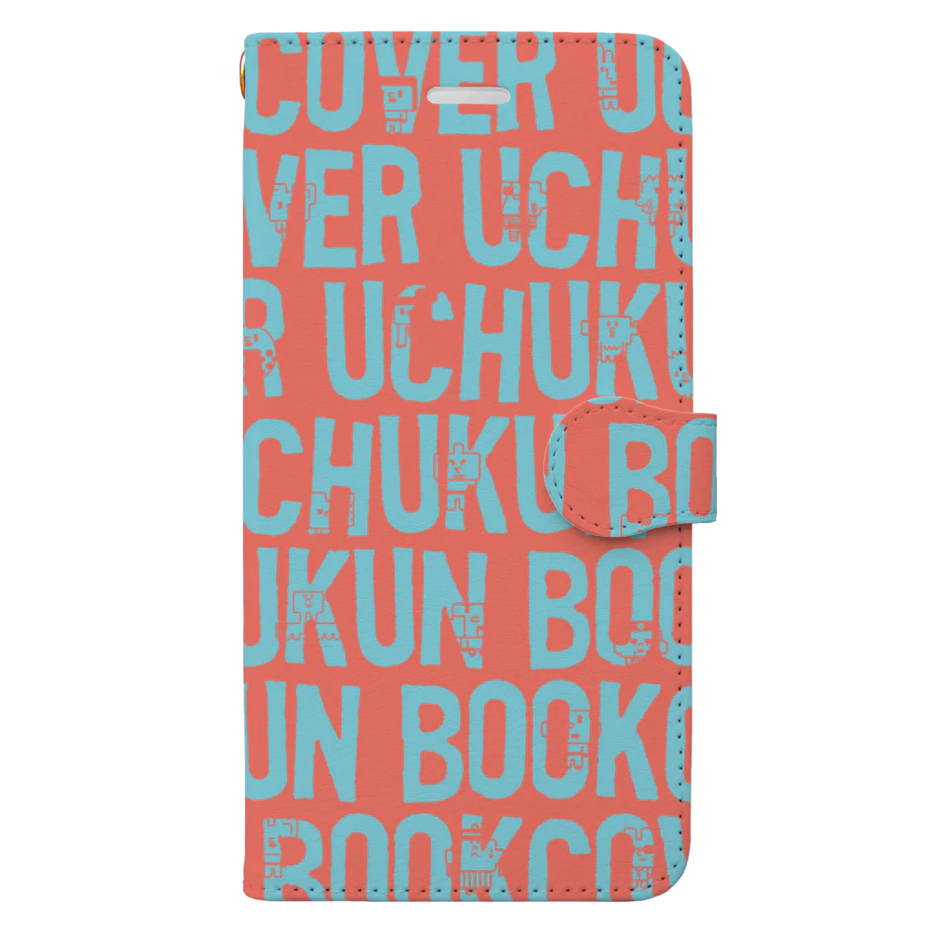 uchukunのFONTgrumUCHU 手帳型スマホケース