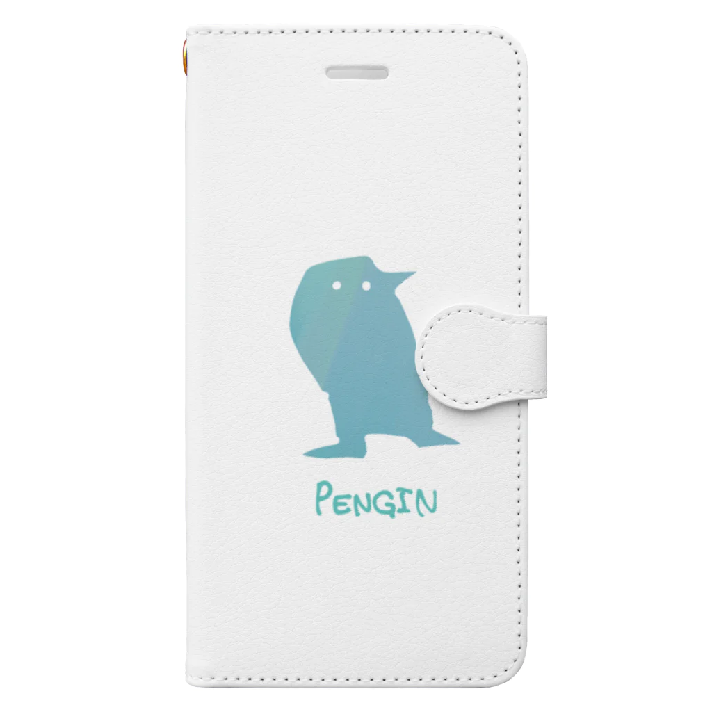 バナナ畑のPENGUIN 手帳型スマホケース